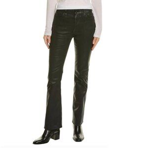 Hudson Jeans Blair High Rise Coated Bootcut Jeans 32‎ Black